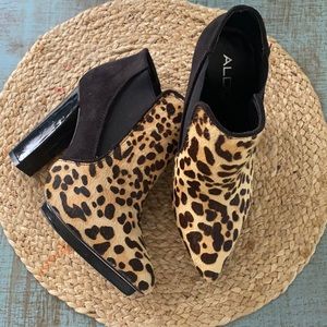 Real hair ALDO booties